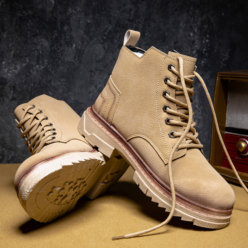 Russel-Etrou Sturdy Leather Boots