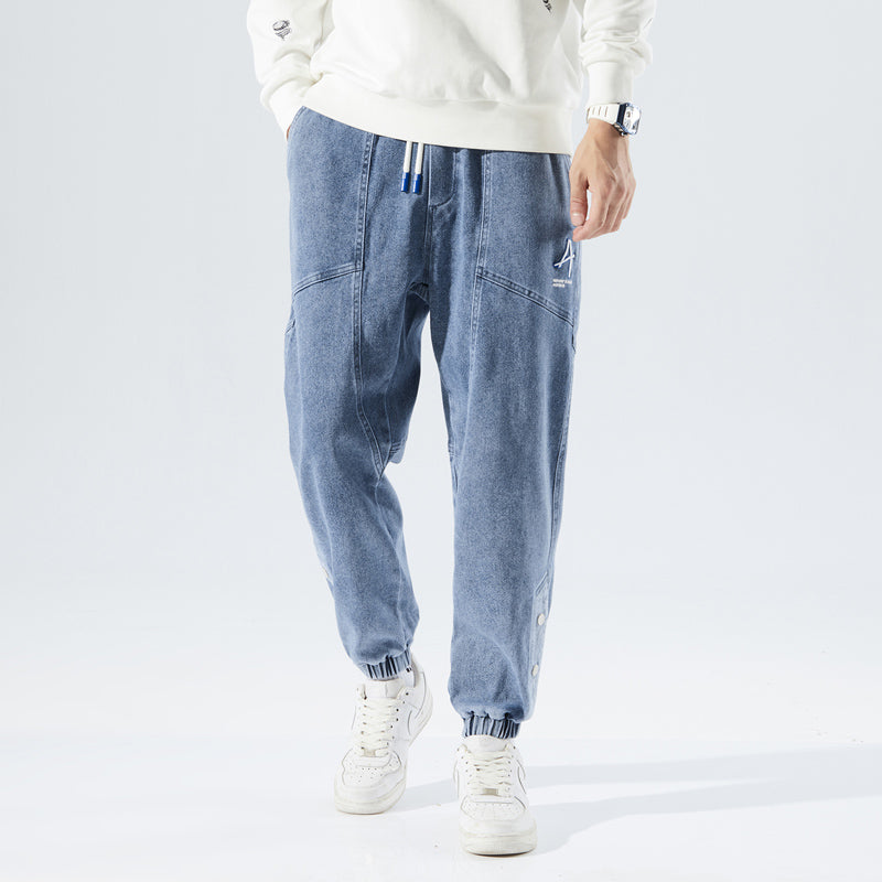 Alpha Industries Relaxed Fit Denim Joggers