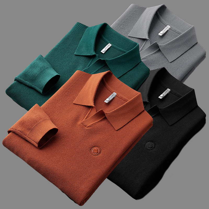 Brooklyn Comfy Knitted Polo Shirt