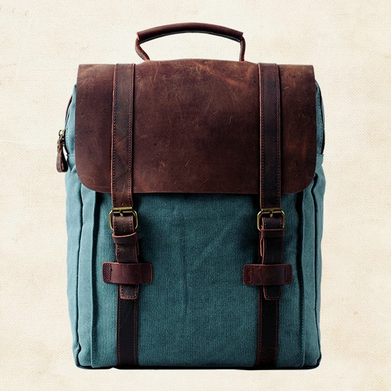Sebastian Vintage Canvas Backpack