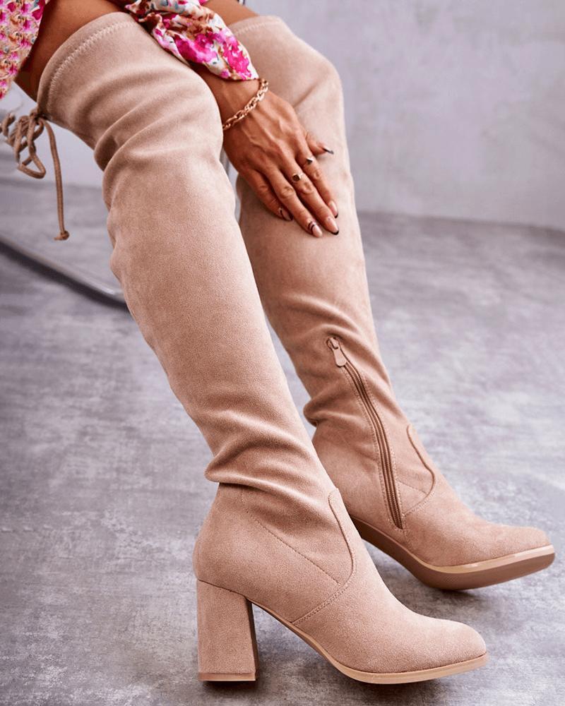 Hazel Luxe Suede Boot