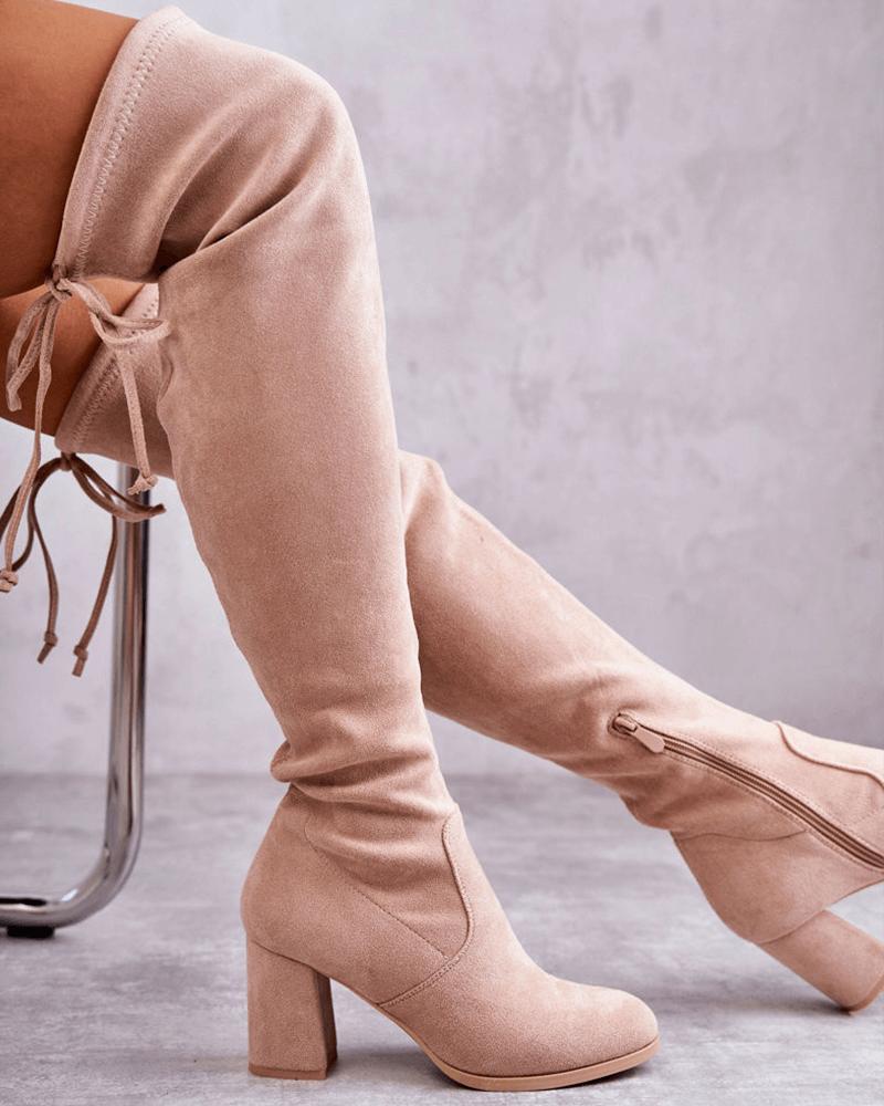 Hazel Luxe Suede Boot