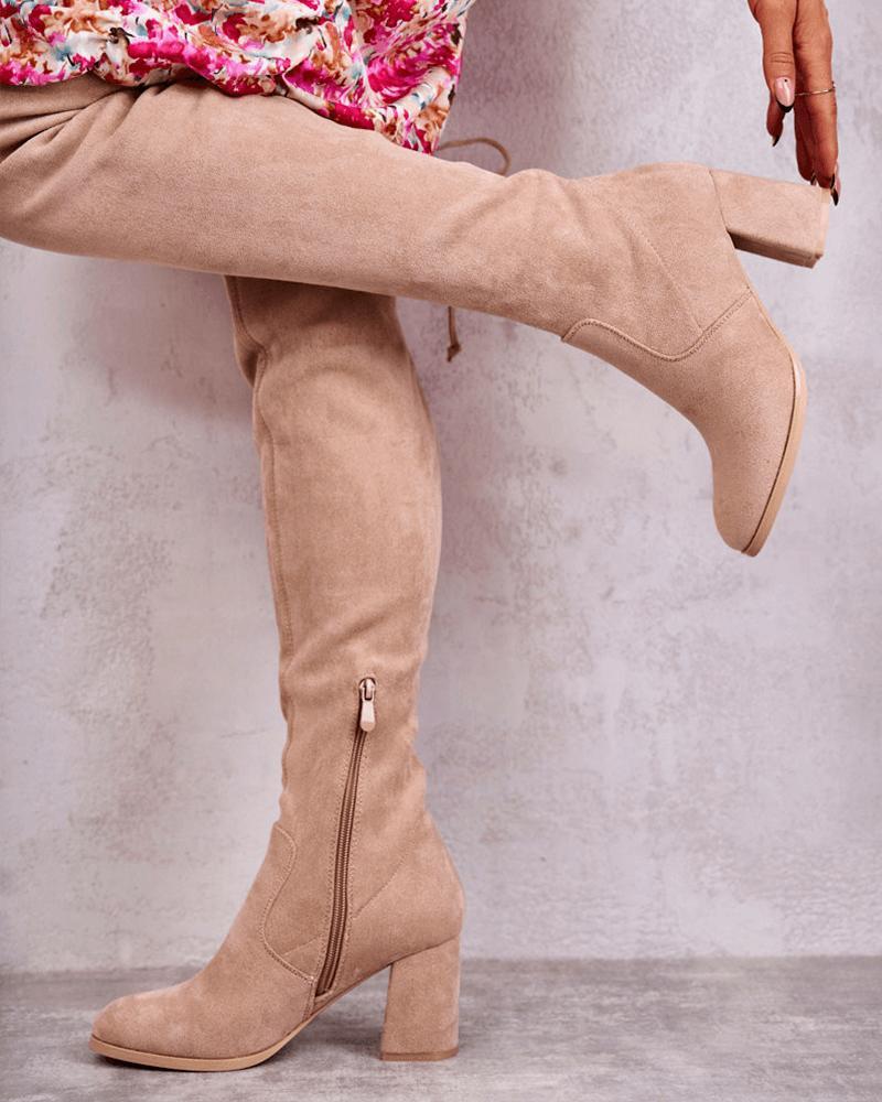Hazel Luxe Suede Boot