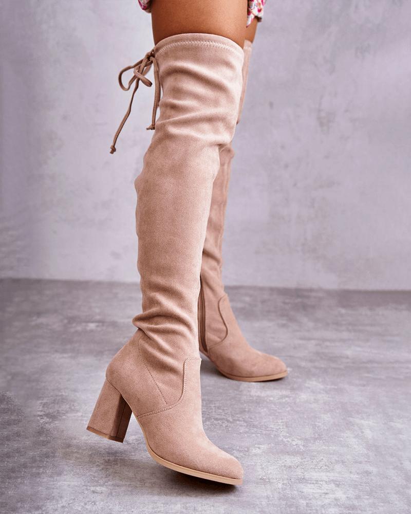 Hazel Luxe Suede Boot