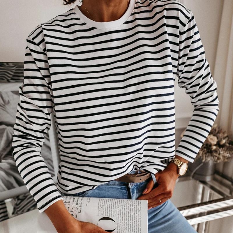 Marion Elegant Striped Shirt