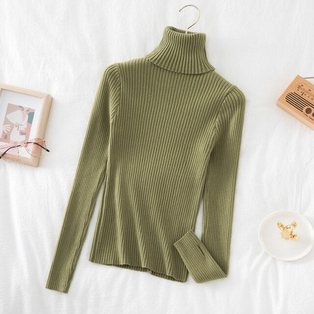 Emilia-Calou Basic Leisure Turtleneck
