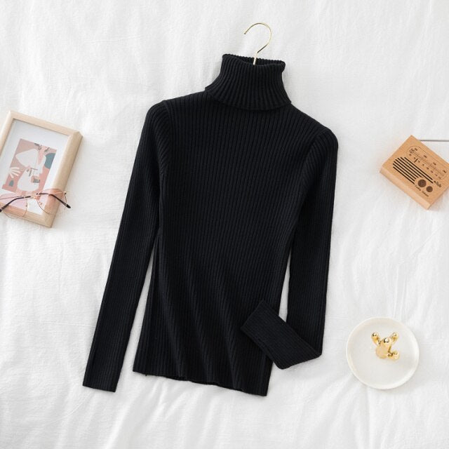 Emilia-Calou Basic Leisure Turtleneck