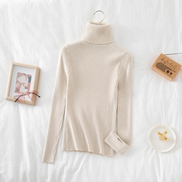 Emilia-Calou Basic Leisure Turtleneck
