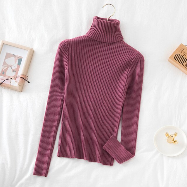 Emilia-Calou Basic Leisure Turtleneck