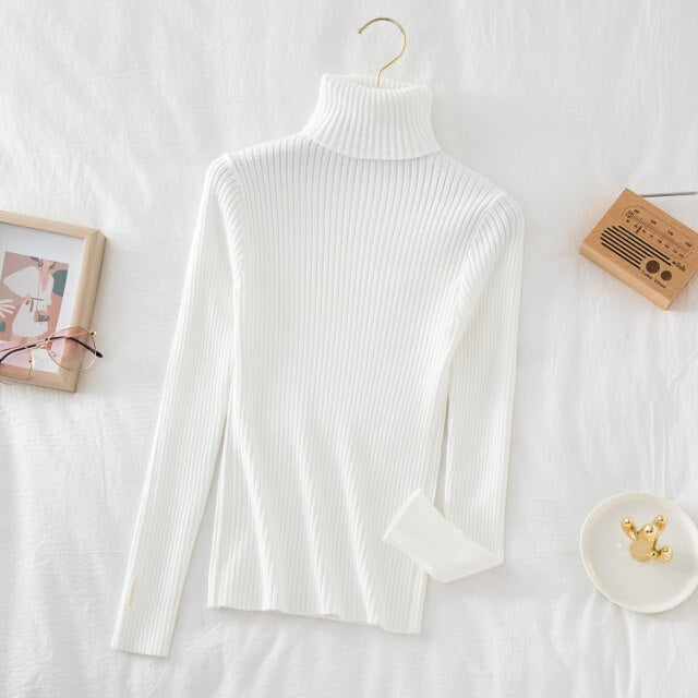 Emilia-Calou Basic Leisure Turtleneck